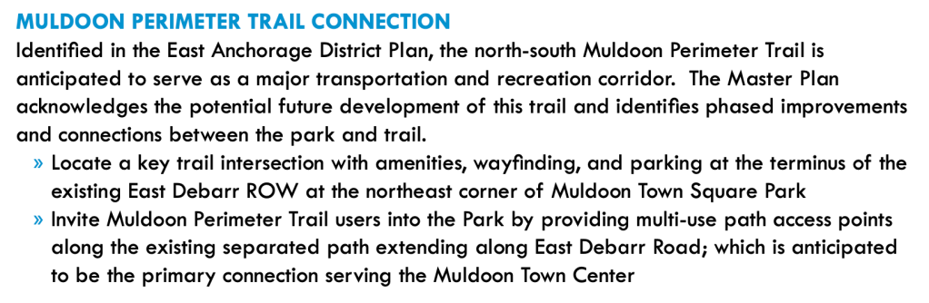 JBER Muldoon perimeter trail for East Anchorage